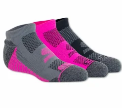 Socks|Accessories<SKECHERS 3 Pack GOdri Socks BLACK / PINK