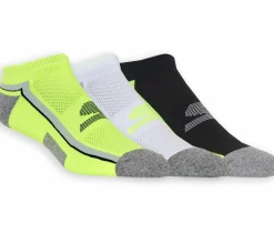 Socks|Accessories<SKECHERS 3 Pack Low Cut Athletic Socks YELLOW