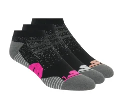 Socks|Accessories<SKECHERS 3 Pack Low Cut Half Terry Socks BLACK