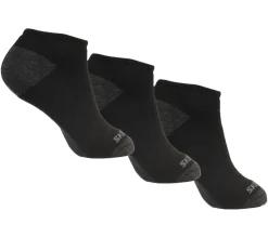 Socks|Socks<SKECHERS 6 Pack Low Cut Walking Socks BLACK