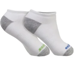Socks|Socks<SKECHERS 6 Pack Low Cut Walking Socks WHITE