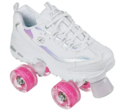 Lace Up<SKECHERS 4 Wheeler - Fly Cruiser WHITE / MULTI