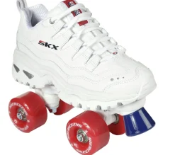 Lace Up<SKECHERS 4 Wheelers WHITE