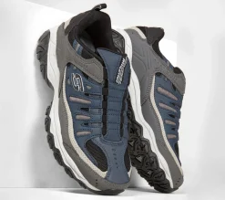 Lace Up|Slip-Ons<SKECHERS After Burn M. Fit NAVY / GRAY