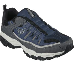 Lace Up|Slip-Ons<SKECHERS After Burn M. Fit NAVY / GRAY
