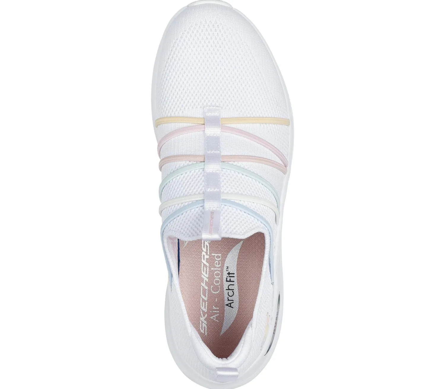Slip-Ons|Athletic Sneakers<SKECHERS Arch Fit 2.0 - Colorful Road WHITE / MULTI