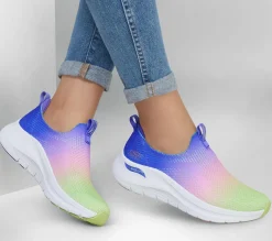 Slip-Ons|Athletic Sneakers<SKECHERS Arch Fit 2.0 - Gradient Glow PURPLE / MULTI