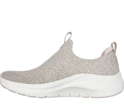 Slip-Ons|Athletic Sneakers<SKECHERS Arch Fit 2.0 - Sheer Shimmer TAUPE / PINK