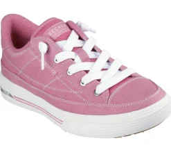 Slip-Ons|Canvas Shoes<SKECHERS Arch Fit Arcade - Arcata PINK