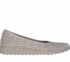 Slip-Ons|Flats<SKECHERS Arch Fit Cleo Wedge - Carefree Breeze TAUPE