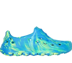 Sandals|Slip-Ons<SKECHERS Arch Fit Go Foam - Whirlwind BLUE / GREEN