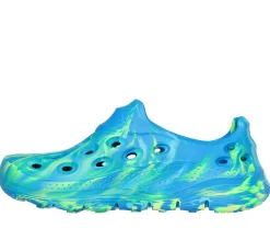 Sandals|Slip-Ons<SKECHERS Arch Fit Go Foam - Whirlwind BLUE / GREEN