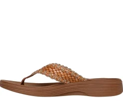 Sandals<SKECHERS Arch Fit Maui - Sweet Waves LUGGAGE