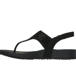Sandals<SKECHERS Arch Fit Meditation - Pixie BLACK