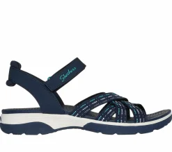 Sandals<SKECHERS Arch Fit Reggae Sport - Gotta Go NAVY