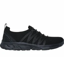 Slip-Ons|Athletic Sneakers<SKECHERS Arch Fit Sunny - Creative Pass BLACK