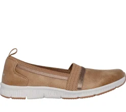 Slip-Ons|Flats<SKECHERS Be-Cool - Classy Step CHESTNUT