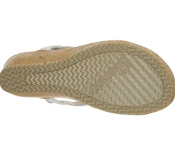 Wedges|Sandals<SKECHERS Beverlee - Date Glam Sandal OFF WHITE