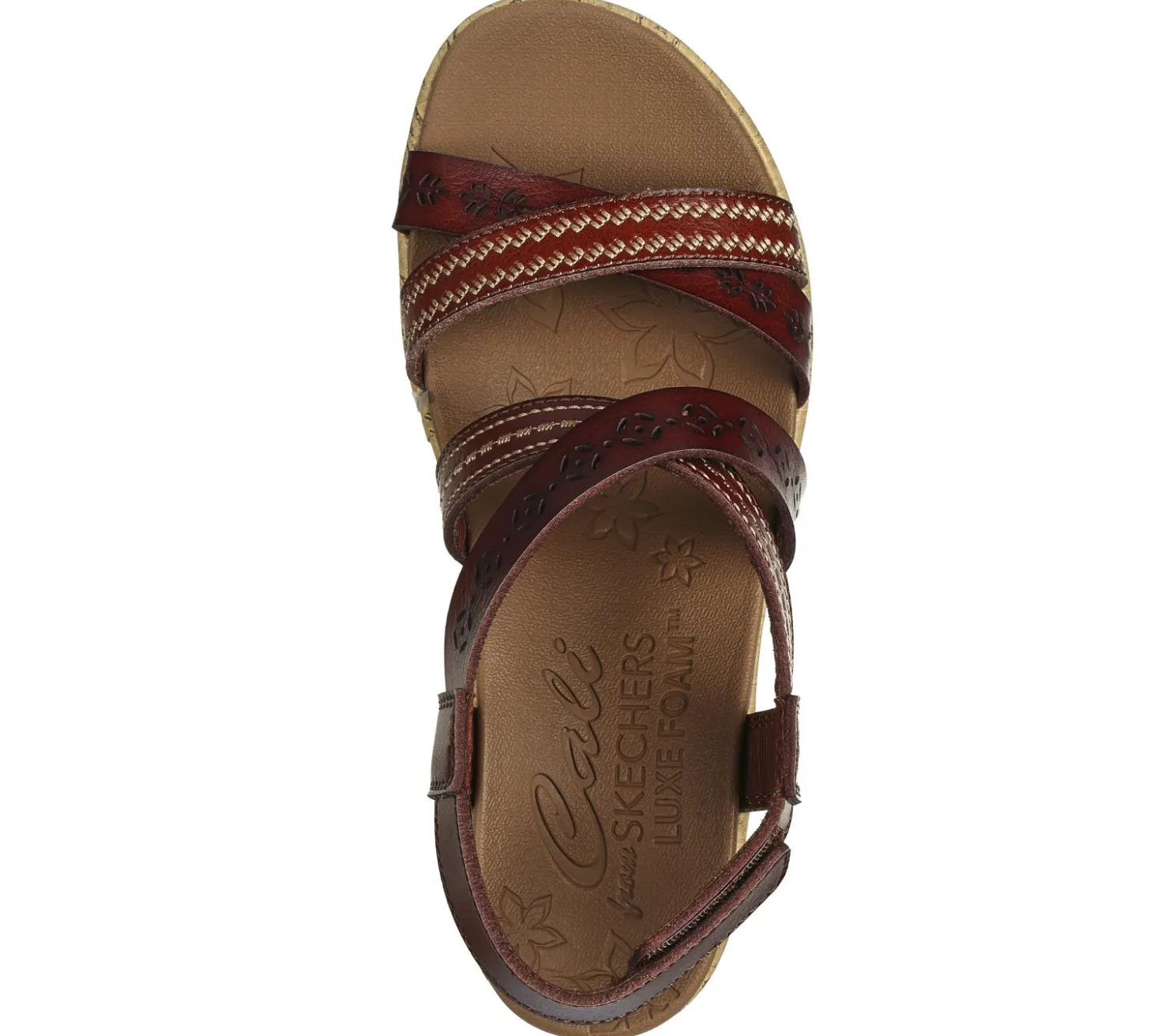 Wedges|Sandals<SKECHERS Beverlee - Delicate Glow CHOCOLATE