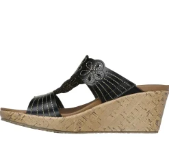 Sandals|Wedges<SKECHERS Beverlee - Garden Picnic BLACK