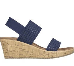 Wedges|Sandals<SKECHERS Beverlee - Sheer Luck NAVY