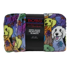 Cold Weather Gear<SKECHERS BOBS Aloha Dog Plush Blanket ASSORTED