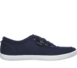 Slip-Ons|Canvas Shoes<SKECHERS BOBS B Cute NAVY
