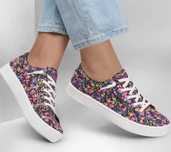 Slip-Ons|Canvas Shoes<SKECHERS BOBS B Extra Cute - Floral Night BLACK / MULTI