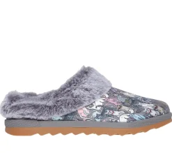 Slippers|Slip-Ons<SKECHERS BOBS Cozy Chill - Comfort Secured GRAY / MULTI