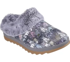 Slippers|Slip-Ons<SKECHERS BOBS Cozy Chill - Comfort Secured GRAY / MULTI