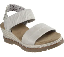 Wedges|Sandals<SKECHERS BOBS Desert Chill - City Scapes OFF WHITE