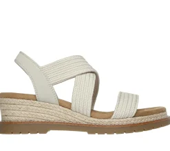 Wedges|Sandals<SKECHERS BOBS Desert Chill - Uptown Haze OFF WHITE