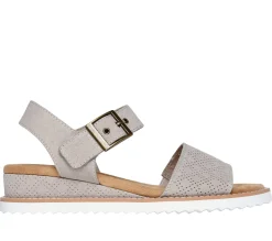 Sandals<SKECHERS BOBS Desert Kiss - Serendipitous TAUPE