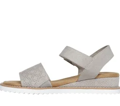 Sandals<SKECHERS BOBS Desert Kiss - Serendipitous TAUPE