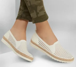 Slip-Ons|Flats<SKECHERS BOBS Flexpadrille 3.0 - Pastel Sky WHITE