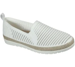 Slip-Ons|Flats<SKECHERS BOBS Flexpadrille 3.0 - Pastel Sky WHITE
