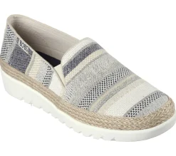 Slip-Ons<SKECHERS BOBS Flexpadrille HI - Serene Heights NAVY / MULTI