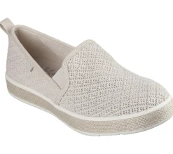 Slip-Ons<SKECHERS BOBS Flexpadrille Luxe - Summer Sky NATURAL