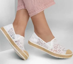 Slip-Ons<SKECHERS BOBS Flexpadrille Luxe - Sheer Joy OFF WHITE