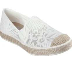 Slip-Ons<SKECHERS BOBS Flexpadrille Luxe - Sheer Joy OFF WHITE