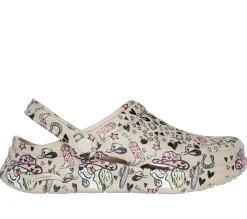 Slip-Ons<SKECHERS BOBS Foamies: Arch Fit - Lets Go Girls NATURAL / MULTI