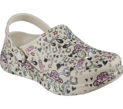 Slip-Ons<SKECHERS BOBS Foamies: Arch Fit - Lets Go Girls NATURAL / MULTI