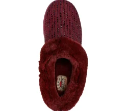 Slip-Ons<SKECHERS BOBS Keepsakes - Fully Frosted BURGUNDY