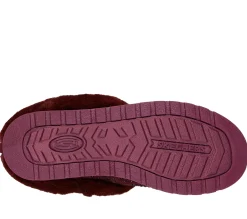 Slip-Ons<SKECHERS BOBS Keepsakes - Fully Frosted BURGUNDY