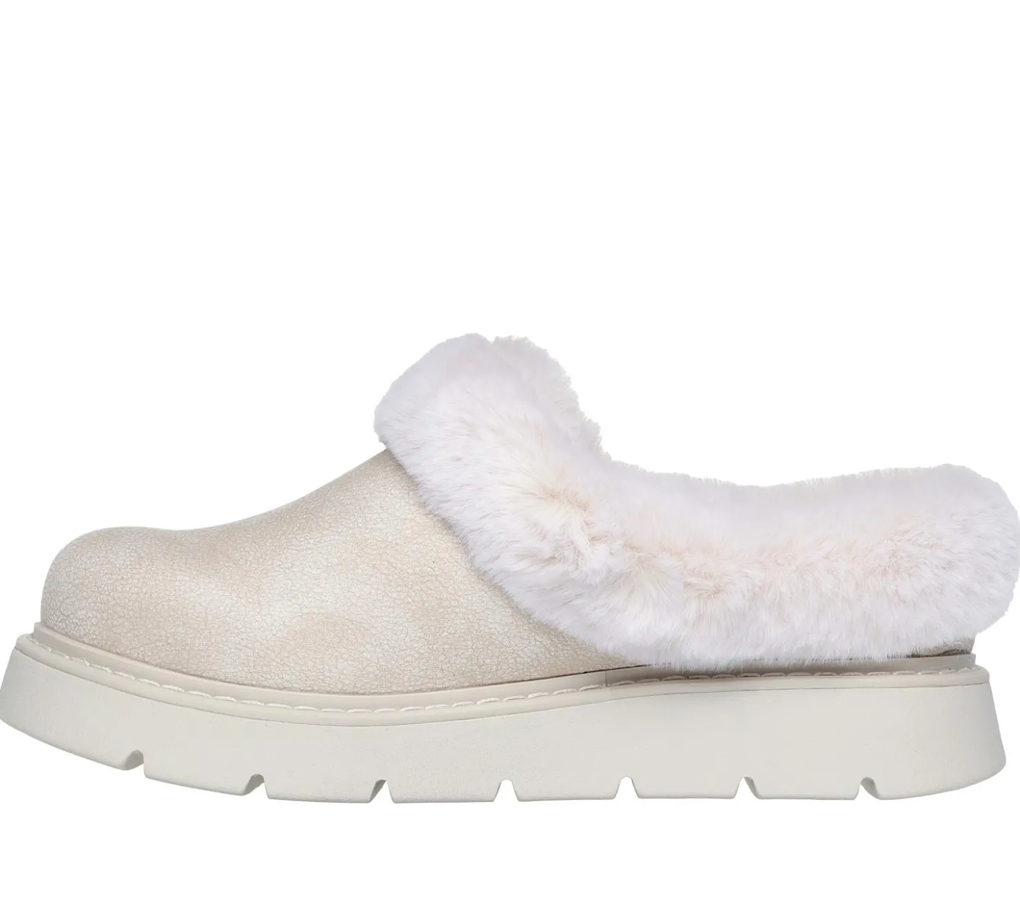 Slippers|Slip-Ons<SKECHERS BOBS Keepsakes Lite - Cozy Blend OFF WHITE