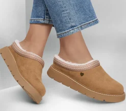 Slip-Ons|Slippers<SKECHERS BOBS Keepsakes Lite - Cozy Fest CHESTNUT