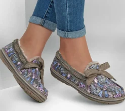 Slippers|Slip-Ons<SKECHERS BOBS Too Cozy - Cats Meow TAUPE / MULTI