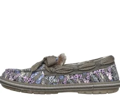 Slippers|Slip-Ons<SKECHERS BOBS Too Cozy - Cats Meow TAUPE / MULTI