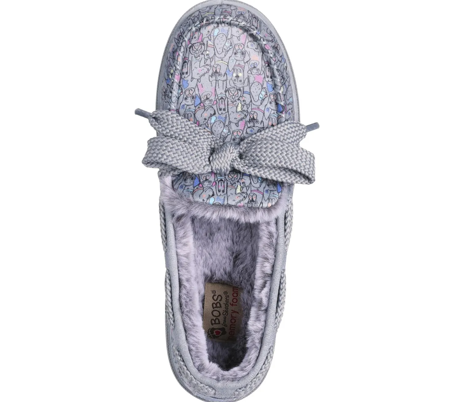 Slippers|Slip-Ons<SKECHERS BOBS Too Cozy - Doodle Parade GRAY / MULTI