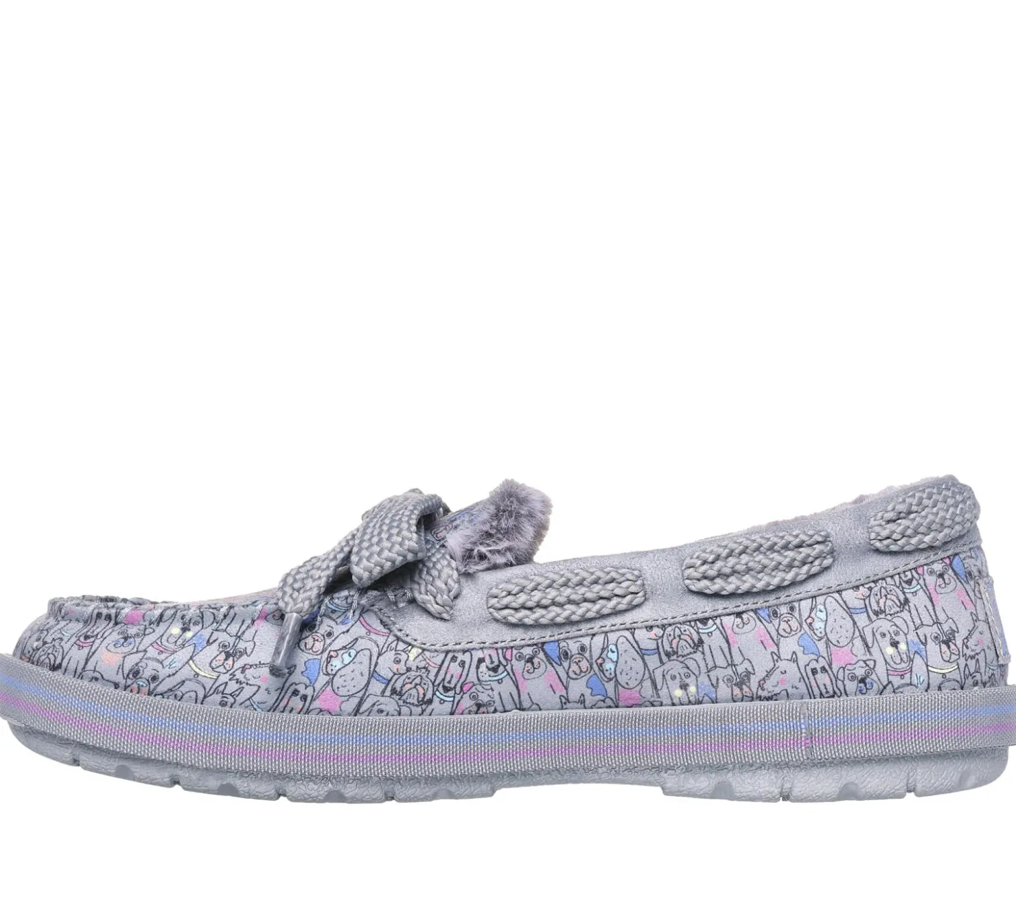 Slippers|Slip-Ons<SKECHERS BOBS Too Cozy - Doodle Parade GRAY / MULTI
